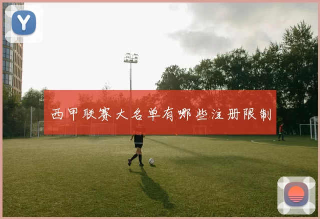 西甲联赛大名单有哪些注册限制
