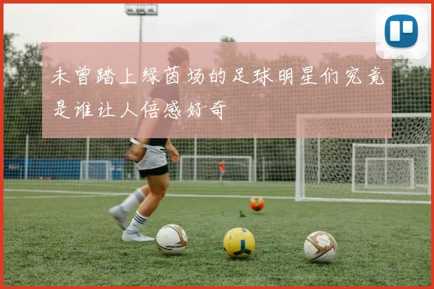 未曾踏上绿茵场的足球明星们究竟是谁让人倍感好奇